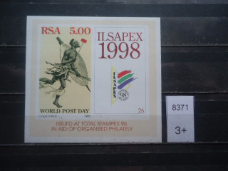 Фото марки Южная Африка 1996г блок **