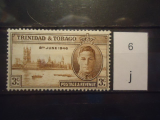 Фото марки Брит. Тринидад и Тобаго 1946г **
