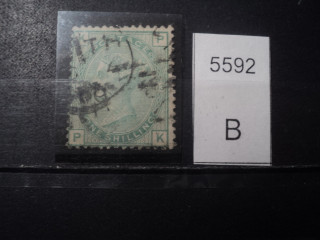 Фото марки Великобритания. 1867-80гг