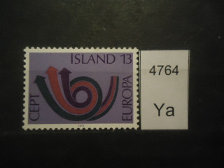 Фото марки Исландия 1973г (6,50 евро) **