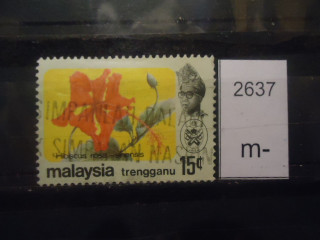 Фото марки Малайзия шт Тренгану 1979г