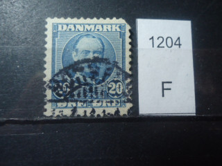 Фото марки Дания 1907г