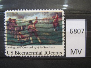 Фото марки США 1975г