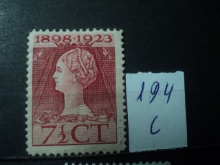 Фото марки Нидерланды 1923г *