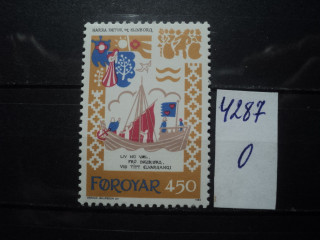 Фото марки Форерские острова 1982г **