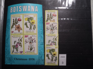Фото марки Ботсвана 1974г **