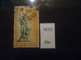 Фото марки Брит. Барбадос 1954г