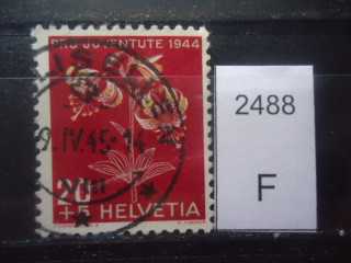 Фото марки Швейцария 1944г