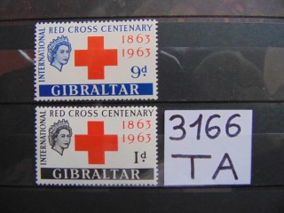 Фото марки Британский Гибралтар серия 1963г **