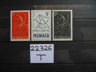 Фото марки Монако серия 1954г **