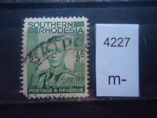 Фото марки Брит. Южная Родезия 1937г