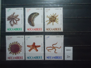 Фото марки Мозамбик 1982г 7 евро **