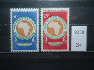 Фото марки Франц. Конго 1969г **