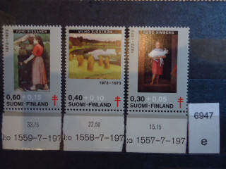 Фото марки Финляндия 1973г **