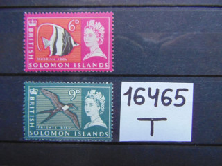 Фото марки Британские Соломоновы острова 1965г **