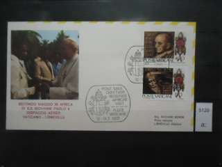Фото марки Ватикан конверт