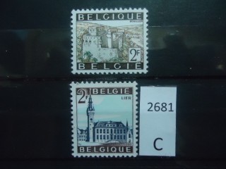 Фото марки Бельгия 1966г серия **