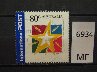 Фото марки Австралия 2001г