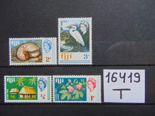 Фото марки Британские Фиджи 1968г **