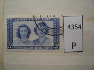 Фото марки Брит. Бечуанленд 1947г