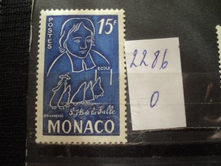 Фото марки Монако 1954г *