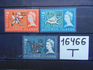 Фото марки Британские Соломоновы острова 1966г **
