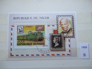 Фото марки Нигер блок 1979г