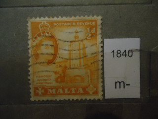 Фото марки Брит. Мальта 1956г