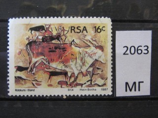 Фото марки Южная Африка 1987г