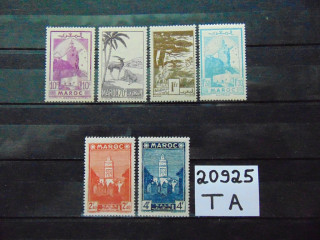 Фото марки Французское Марокко 1939г **