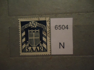 Фото марки Германия СААР 1949г