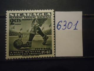 Фото марки Никарагуа 1948г **
