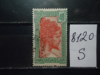 Фото марки Франц. Мадагаскар 1930г