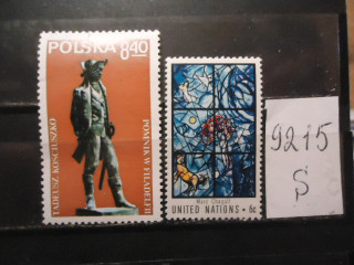 Фото марки Польша+ООН 1981г **