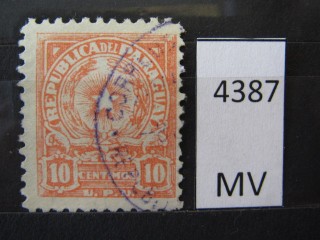Фото марки Парагвай 1962г
