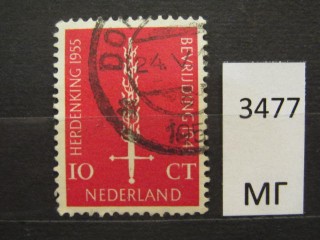 Фото марки Нидерланды 1955г