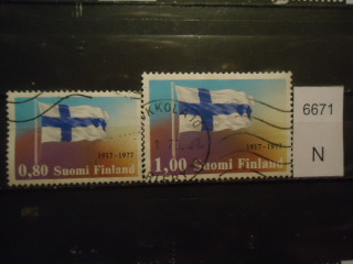 Фото марки Финляндия 1977г серия