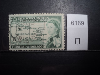 Фото марки Тринидад и Тобаго 1958г