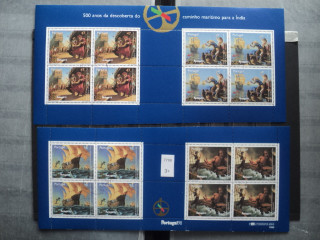 Фото марки Португалия 2 листа 1996г