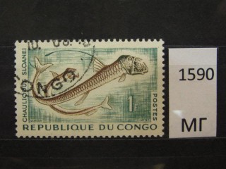 Фото марки Конго 1961г