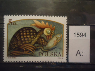 Фото марки Польша 1986г **