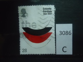 Фото марки Великобритания 2004г