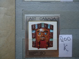 Фото марки Канада 1989г **