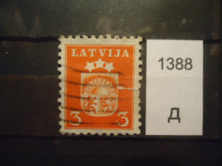 Фото марки Латвия 1940г