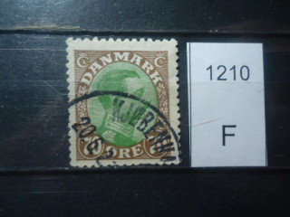 Фото марки Дания 1920г