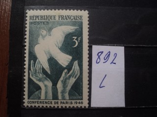 Фото марки Франция 1946г *