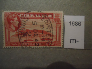 Фото марки Брит. Гибралтар 1938-44гг