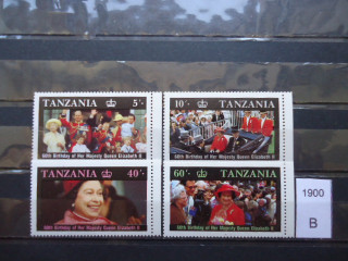 Фото марки Танзания серия 1987г **