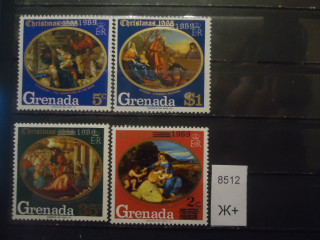 Фото марки Гренада 1969г надпечатка **