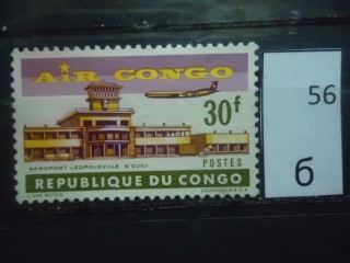 Фото марки Конго 1963г *